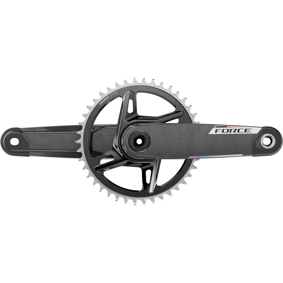 SRAM Force 1x XPLR Wide Crankset - 165mm 12/13-Speed 42t 8-Bolt Direct Mount DUB Spindle Carbon E1