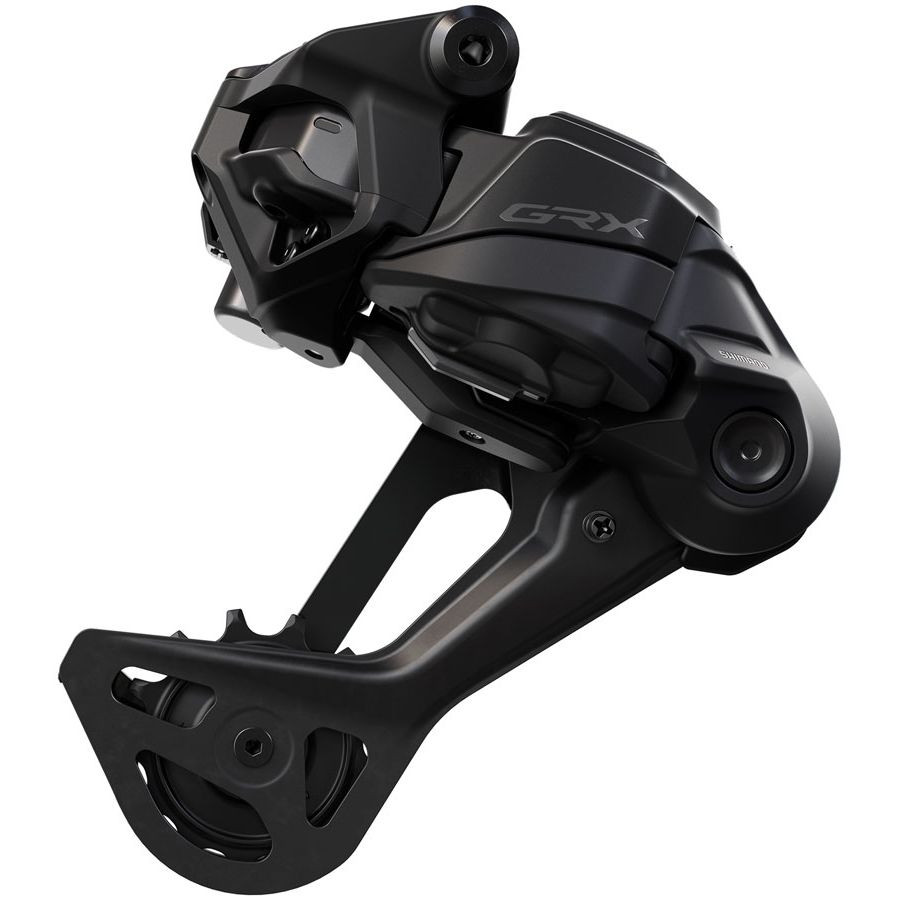 Shimano GRX RD-RX717-SGS Di2 Wireless Rear Derailleur - 12-Speed Long Cage Shadow ES BLK