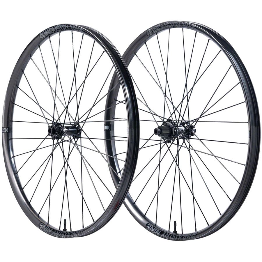 Industry Nine Hydra 2 Enduro Carbon Wheelset - 29" 15 x 110mm/12 x 148mm 6-Bolt Micro Spline BLK 32H