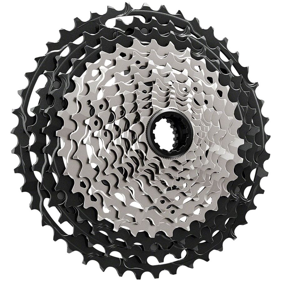 Shimano CS-M9101-12 Cassette - 12-Speed 10-45t Black/Gray Micro Spline