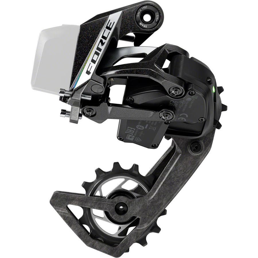 SRAM Force AXS Rear Derailleur - 12-Speed 36t Max Battery Not Included Carbon Cage BLK E1