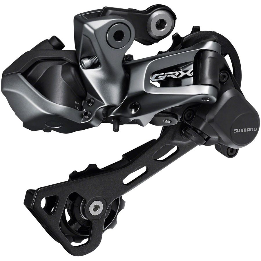 Shimano GRX RD-RX817 Rear Derailleur - 11-Speed Long Cage BLK With Clutch Di2 For 1x