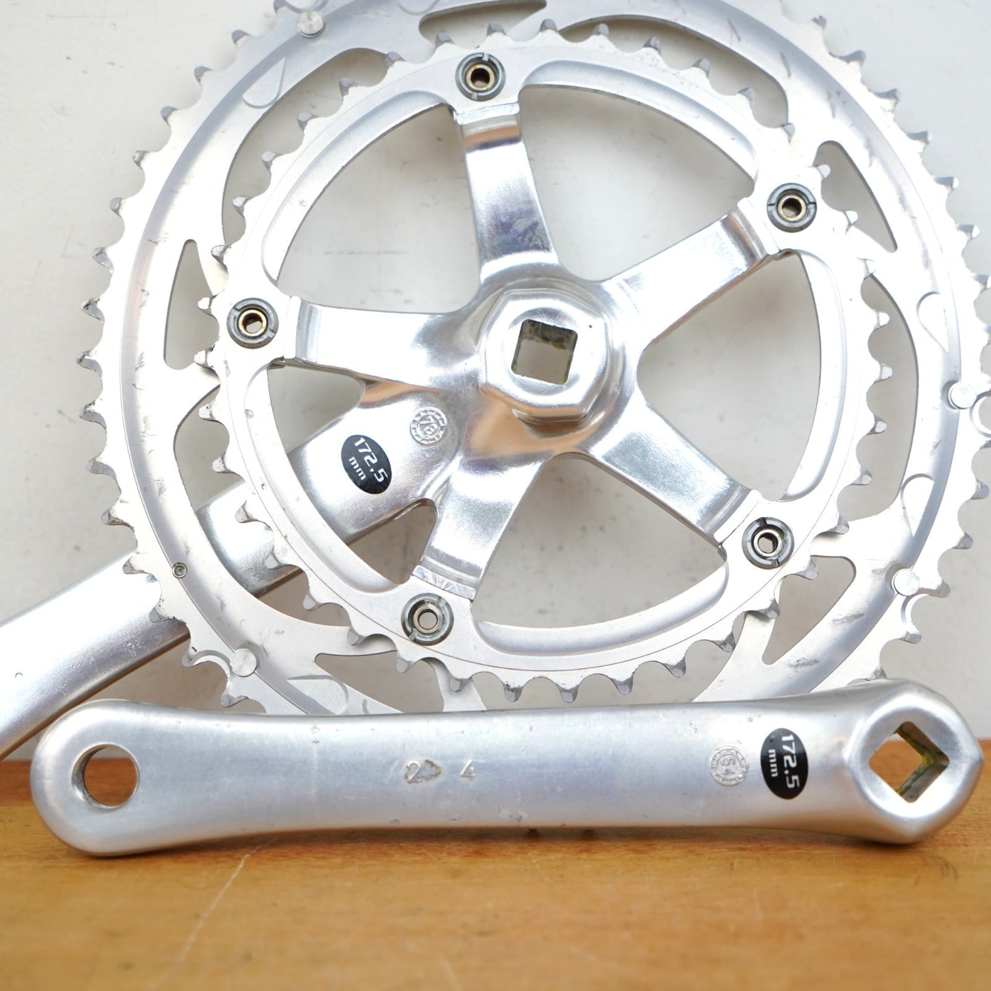 Campagnolo Veloce Crankset 10-Speed 53/39T 172.5mm Length Square Taper