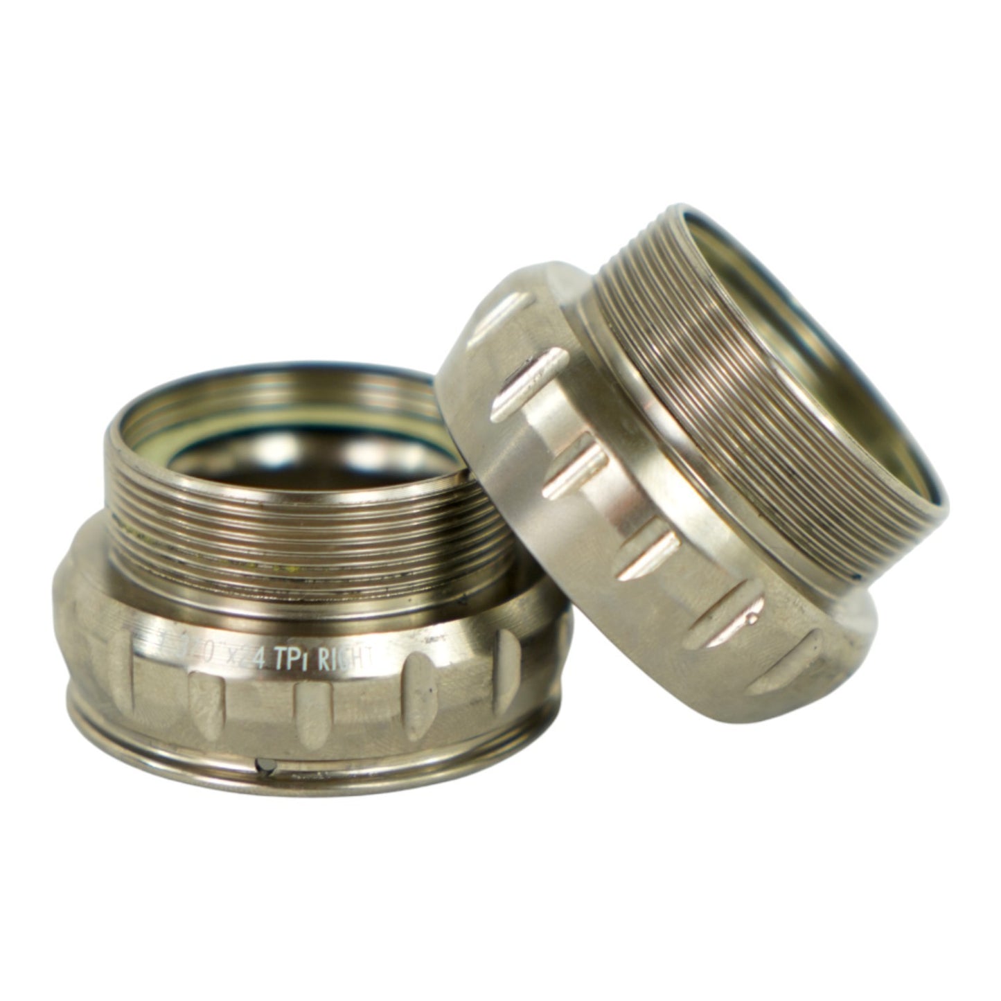 1.37x24 TPI Bottom Bracket Cups Only Road Bikes Parts (Set of 2)