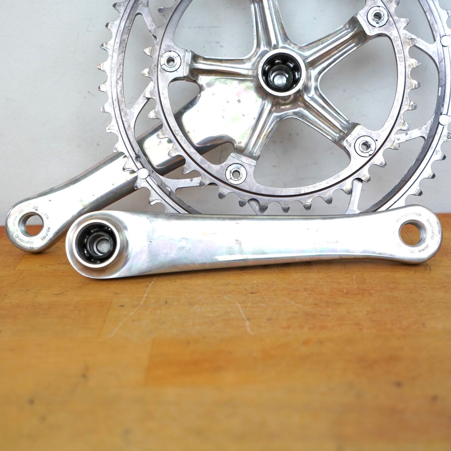 Shimano Dura-Ace FC-7701/7709 Crankset 53/39T 175mm Length Road Bike Part