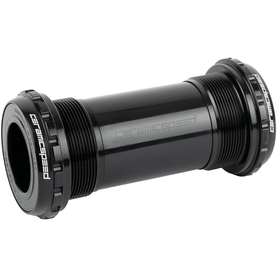 CeramicSpeed BB ALPHA Bottom Bracket - English/BSA 68mm For 24mm/Shimano Spindle Gravel BLK