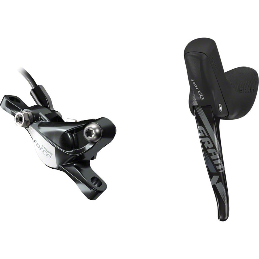 SRAM Force 1 Disc Brake and Lever - Front Hydraulic Post Mount Black A1