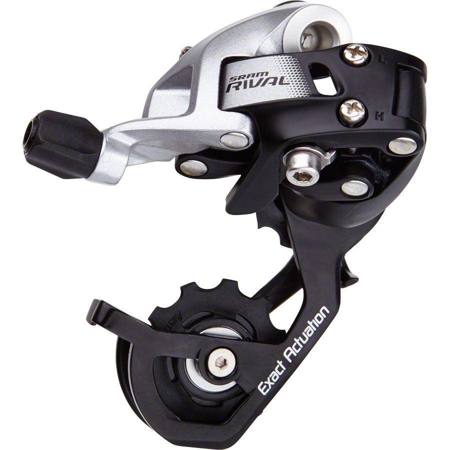 SRAM Rival 22 Rear Derailleur - 11 Speed Short Cage Black/Silver