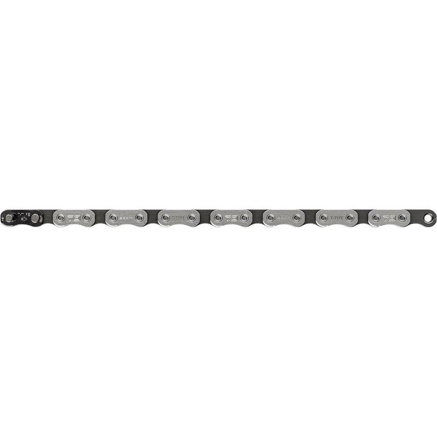 SRAM Eagle 70 T-Type Flattop Chain - 12-Speed 126 Links Solid Pin Includes PowerLock Connector Silver/BLK