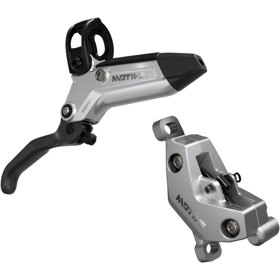 SRAM Motive Ultimate Disc Brake Lever - Front 950mm Hose Post Mount 4-Piston Aluminum Lever Body Carbon Blade BLK/Silver A1