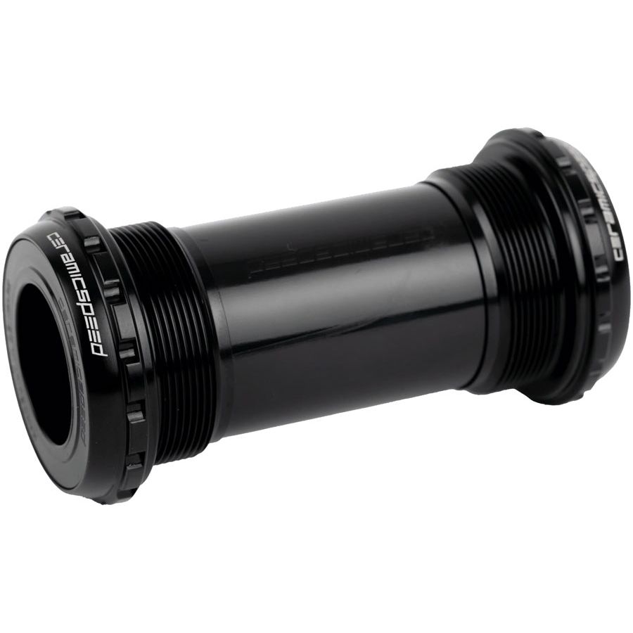 CeramicSpeed BB ALPHA Bottom Bracket - Italian 70mm For 24mm/Shimano Spindle Road BLK