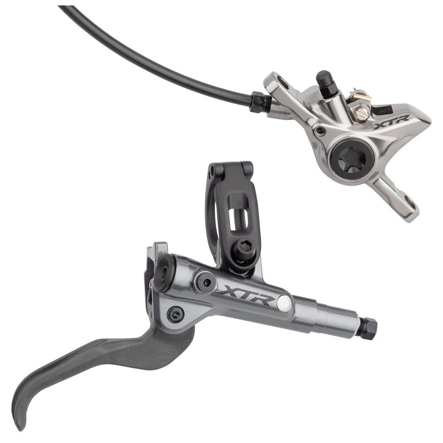 Shimano XTR BL-M9100/BR-M9100 Disc Brake Lever - Front Hydraulic Post Mount Gray