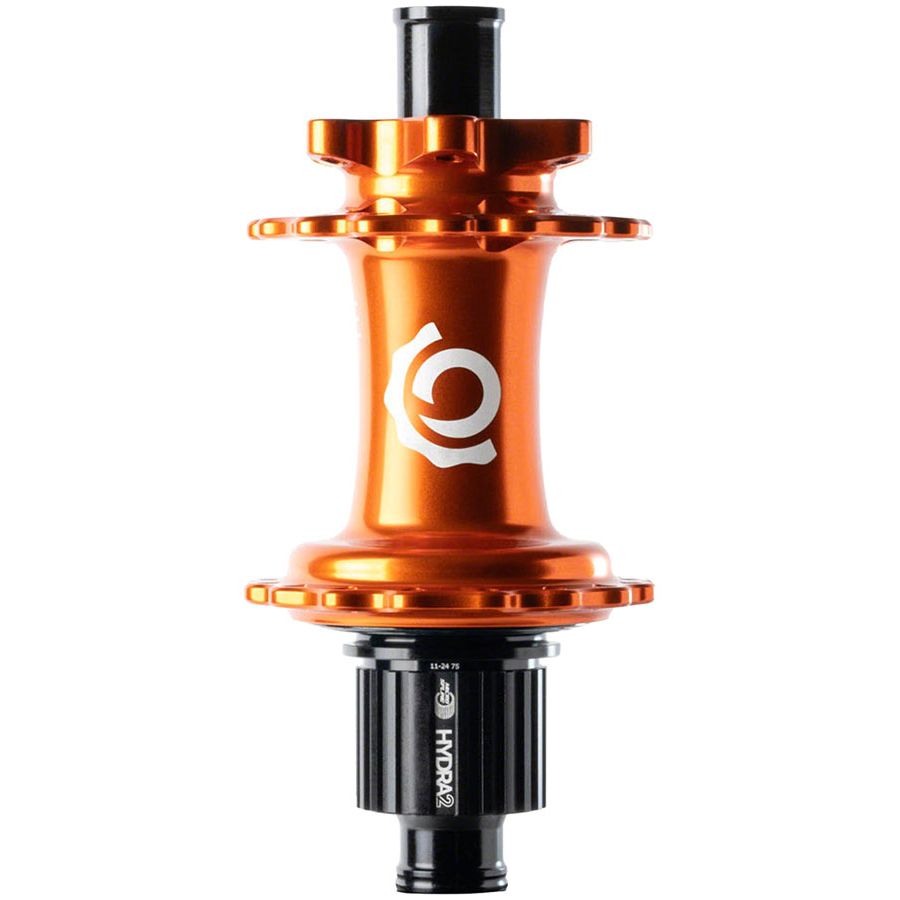 Industry Nine Hydra 2 Classic Rear Hub - 12 x 148mm 6-Bolt Micro Spline Orange 28H