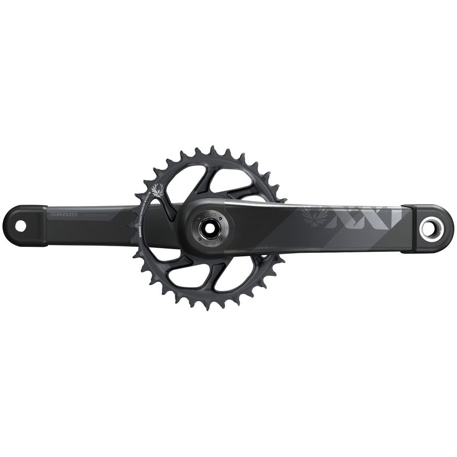 SRAM XX1 Eagle AXS Boost Crankset - 175mm 12-Speed 34t Direct Mount DUB Spindle Interface Gray