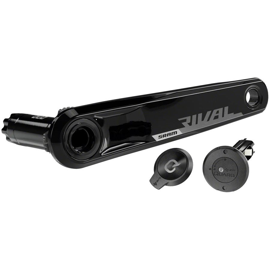 SRAM Rival AXS Wide Power Meter Left Crank Arm Spindle Upgrade Kit - 160mm DUB Spindle Interface BLK D1