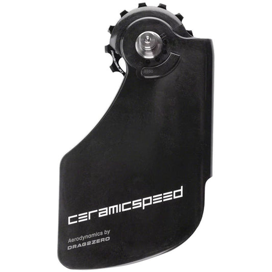 CeramicSpeed OSPW Pulley Wheel Aero System Shimano 9100/9150 8000 SS/8050 SS - Coated Races Alloy Pulley Carbon Cage BLK