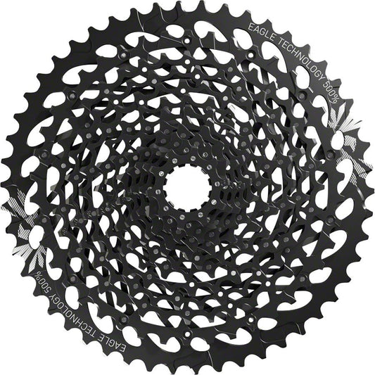 SRAM GX Eagle XG-1275 Cassette - 12 Speed 10-50t Black For XD Driver Body