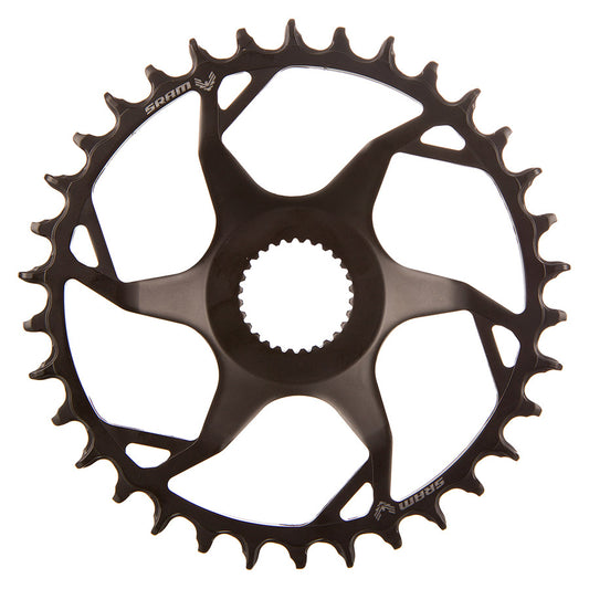 SRAM Bosch DU38 T-Type Chainring Teeth: 34 Speed: 12 BCD: Direct Mount Bosch DU38 Black