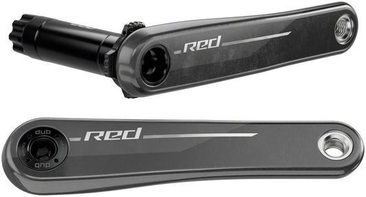 SRAM RED Crank Arm Assembly - 165mm 12-Speed 8-Bolt Direct Mount DUB Spindle Interface Natural Carbon E1