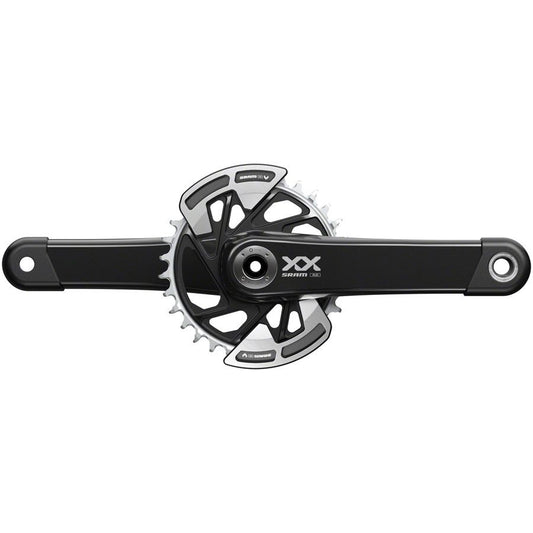 SRAM XX Eagle T-Type Wide Crankset - 170mm 12-Speed 32t Chainring Direct Mount 2-Guards DUB Spindle Interface BLK