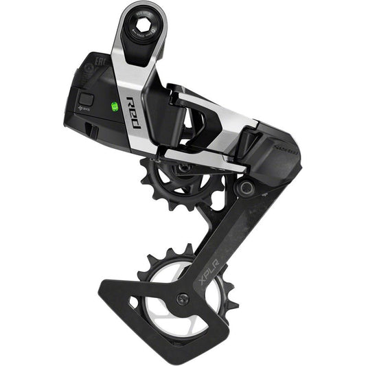 SRAM RED XPLR AXS Rear Derailleur - For RED XPLR 1x 13-Speed 46t Max UDH Hangerless Battery Not Included BLK/Silver E1