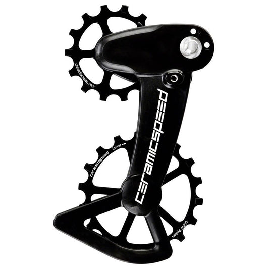 CeramicSpeed OSPW X Pulley Wheel System Shimano XT/XTR 1x12  - Alloy Pulley Carbon Cage BLK