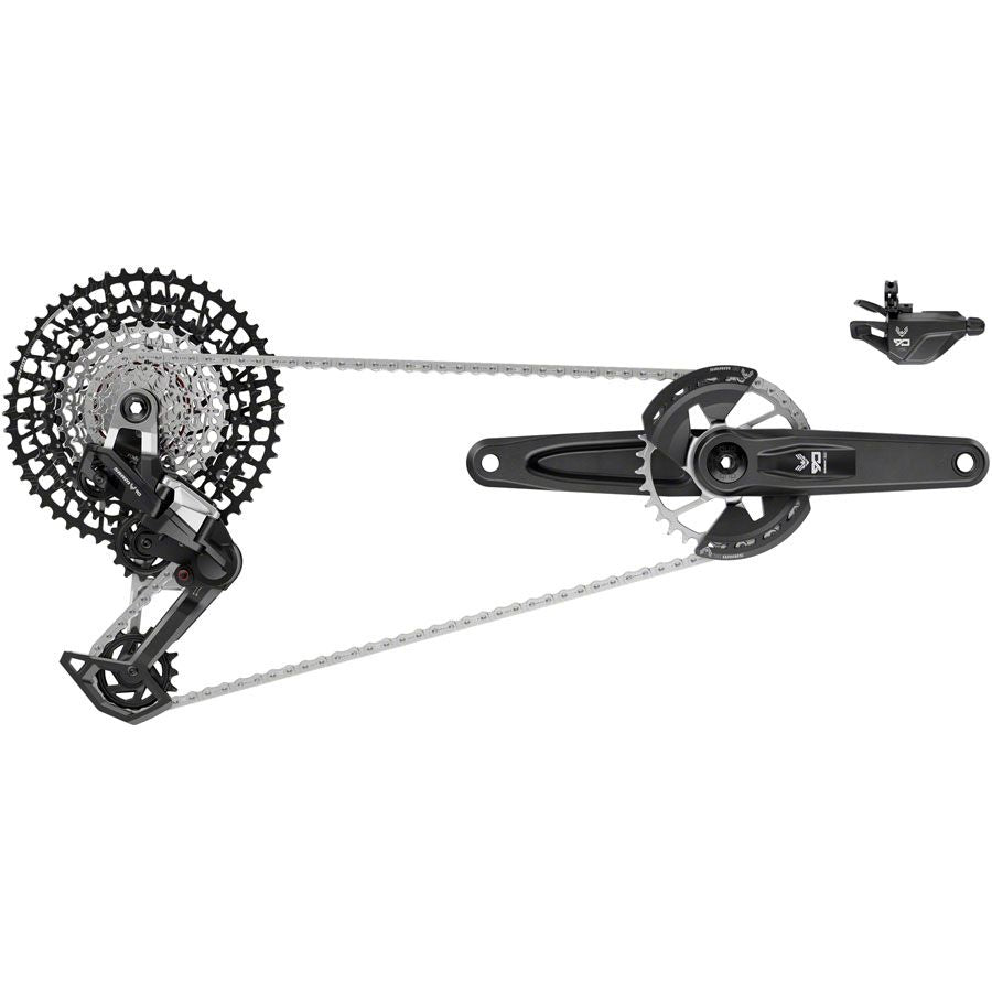 SRAM Eagle 90 T-Type Groupset - 175mm Wide Crank 32t Chainring Trigger Shifter 10-52t 12-Speed Cassette Rear Derailleur Chain