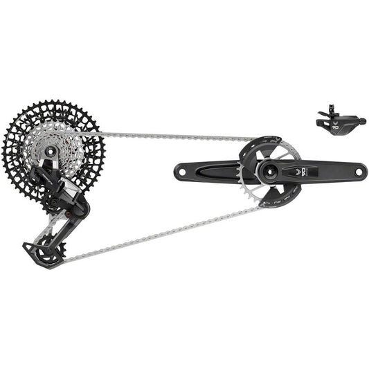 SRAM Eagle 90 T-Type Groupset - 175mm Wide Crank 32t Chainring Trigger Shifter 10-52t 12-Speed Cassette Rear Derailleur Chain