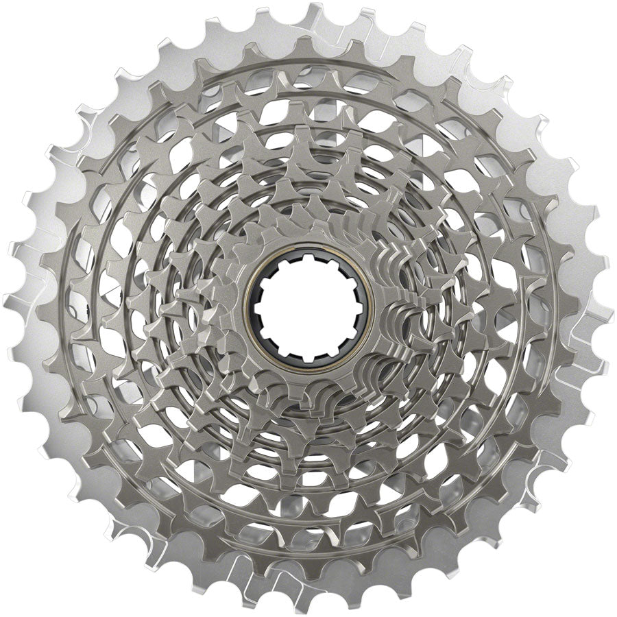 SRAM RED XG-1290 Cassette - 12-Speed 10-36t For XDR Driver Body Silver E1