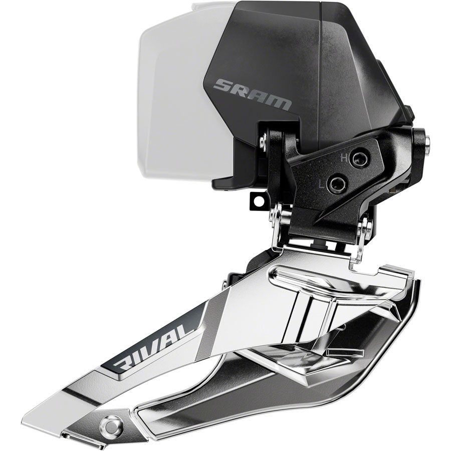 SRAM Rival AXS Front Derailleur - 2x12-Speed Braze-on Battery Not Included BLK E1