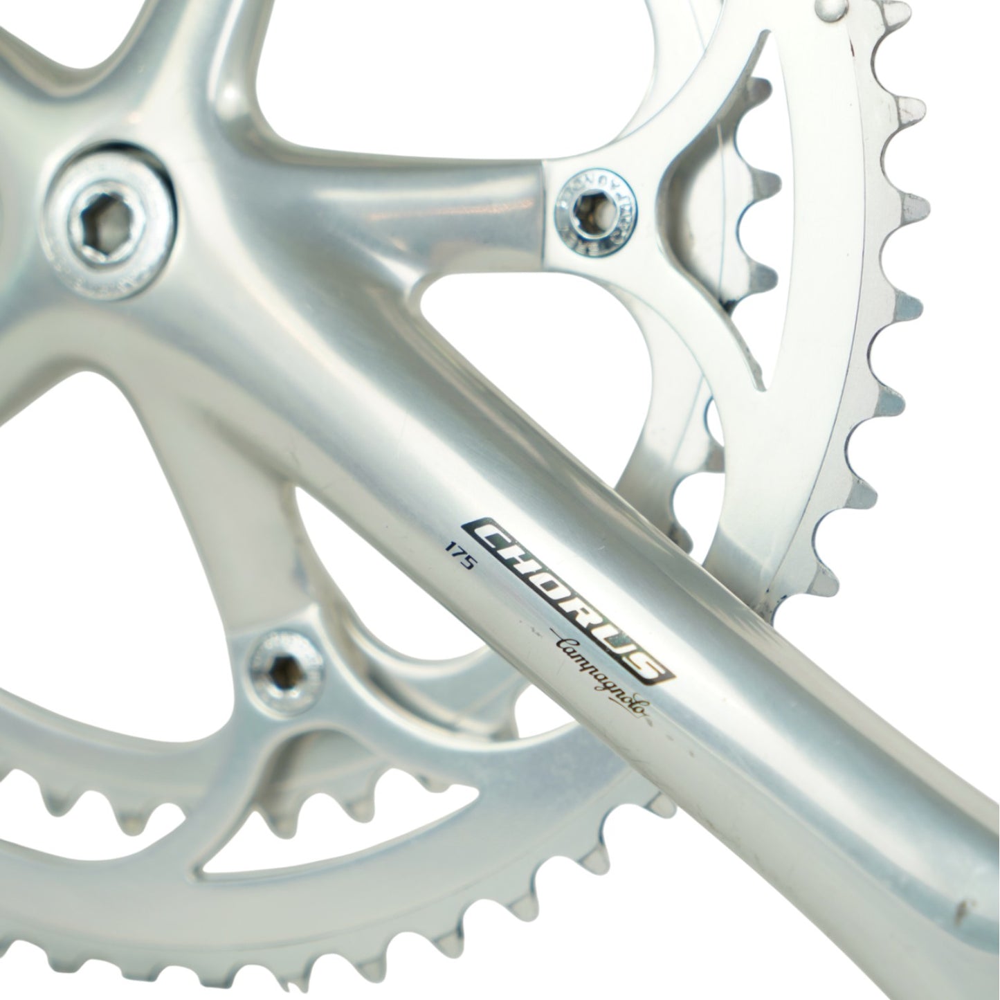 Campagnolo Chorus 175mm Square Taper 2x Crankset w/ 55/44T Chainrings
