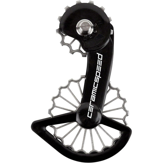 CeramicSpeed OSPW Pulley Wheel System Shimano 9100/8000 Series - Coated Races 3D Printed Titanium Pulley Carbon Cage Ti