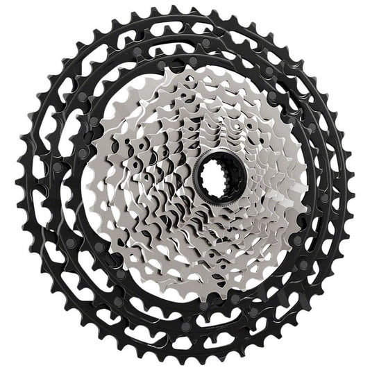 Shimano CS-M9101-12 Cassette - 12-Speed 10-51t Black/Gray Micro Spline