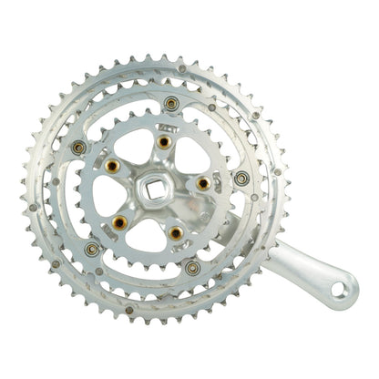 Campagnolo Veloce 170mm 3x Crankset w/ 52/42/30t Chainrings