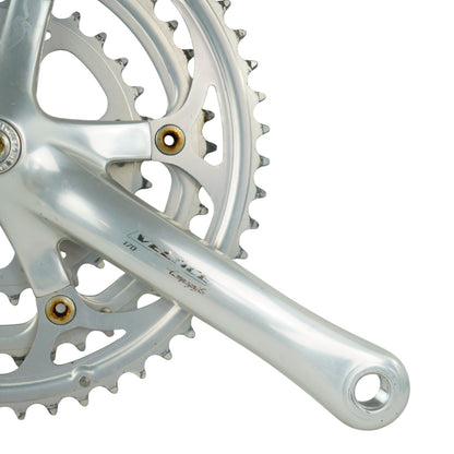 Campagnolo Veloce 170mm 3x Crankset w/ 52/42/30t Chainrings