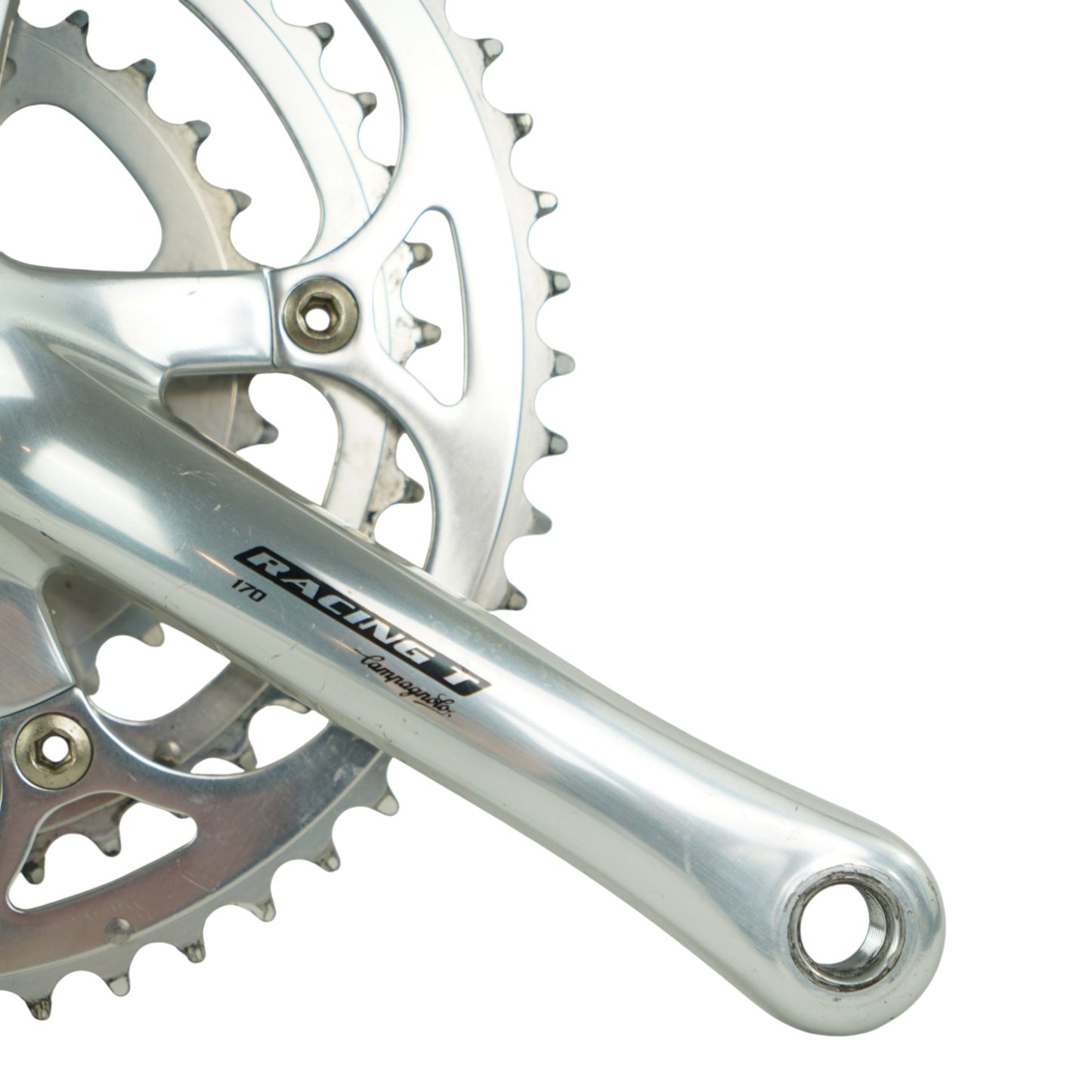 Campagnolo Racing T 170mm 3x Crankset w/ 52/42/30t Chainrings