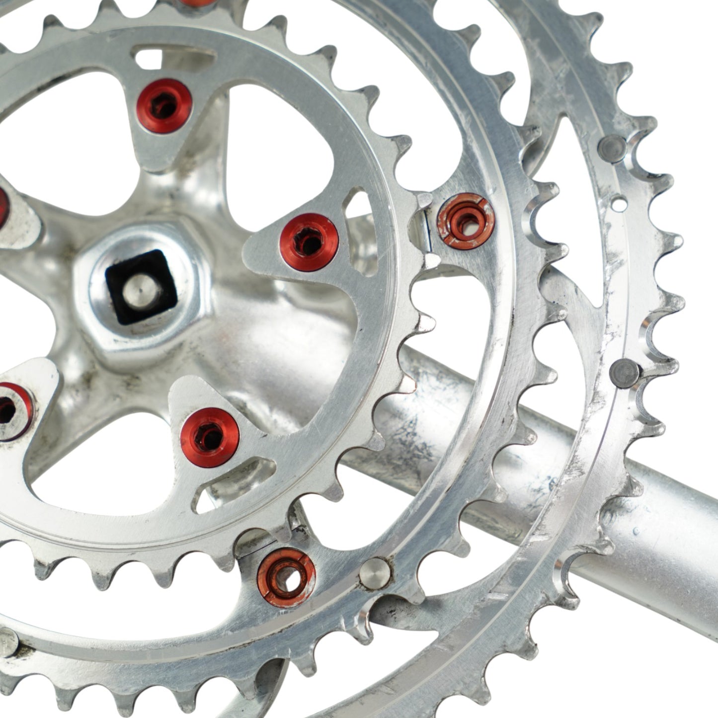 Campagnolo Racing T 170mm 3x Crankset W/ 53/42/30t Chainrings