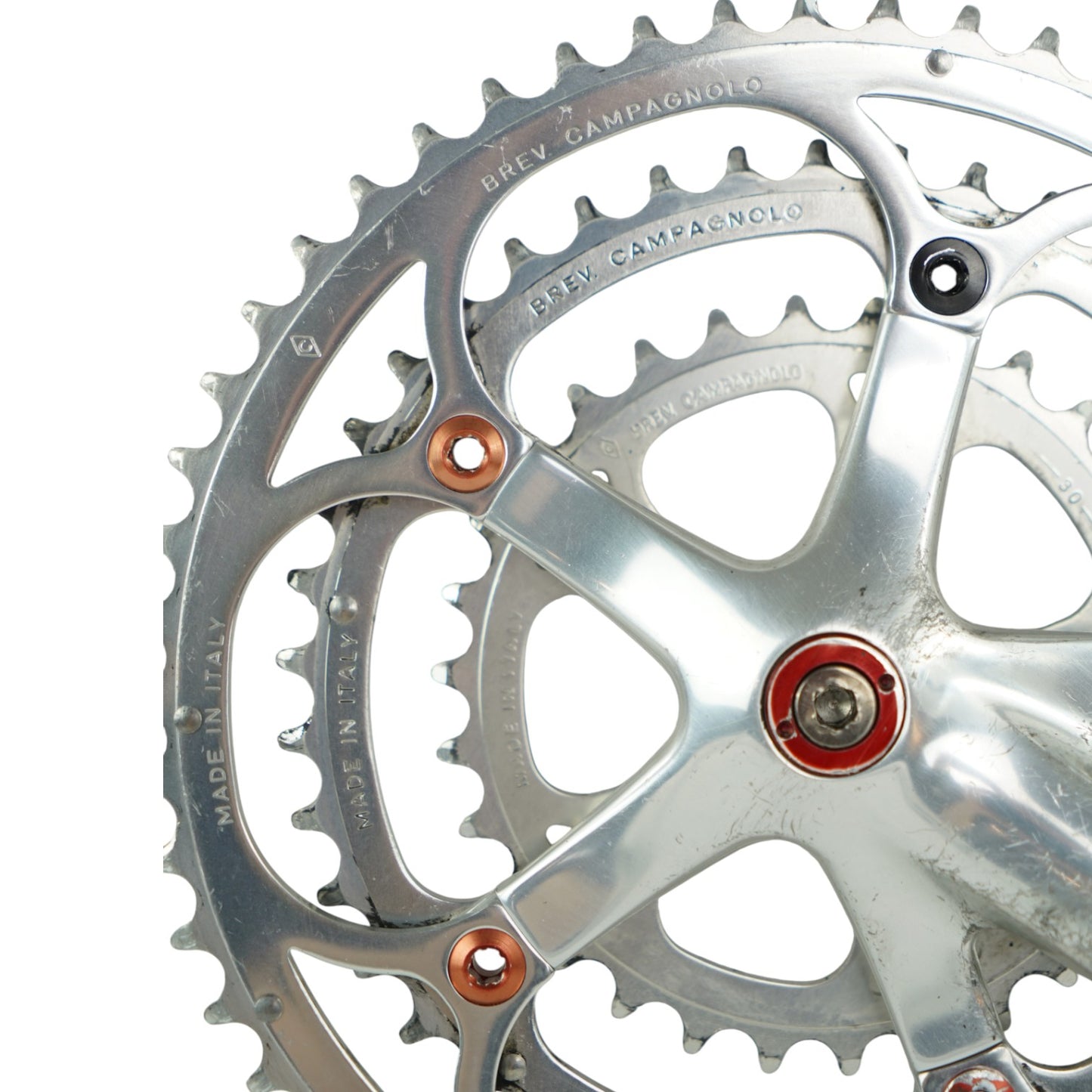 Campagnolo Racing T 170mm 3x Crankset W/ 53/42/30t Chainrings