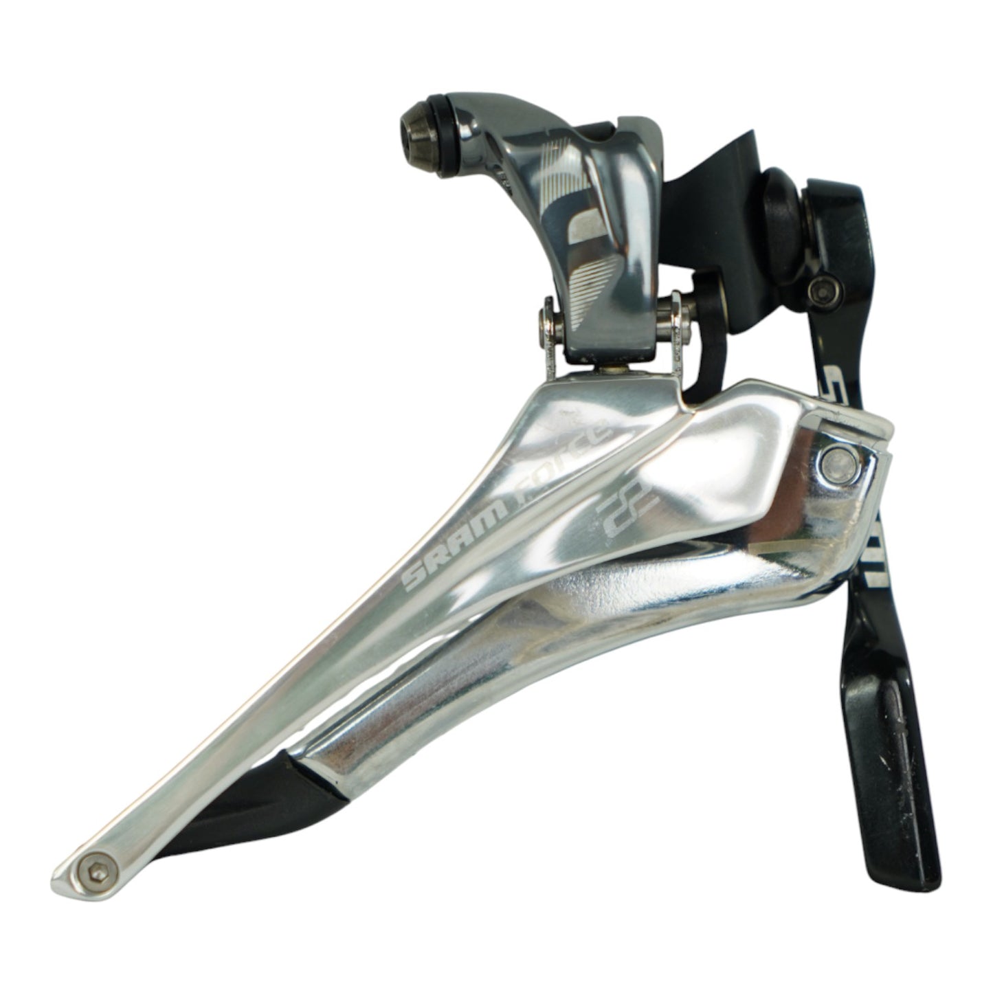 Sram Force 22 Yaw Mechanical Braze-On Front Derailleur with Chain Spotter