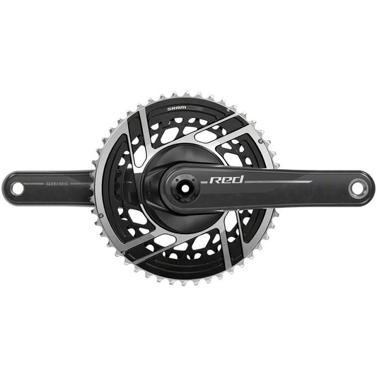 SRAM RED Crankset - 172.5mm 2x 12-Speed 46/33t 8-Bolt Direct Mount DUB Spindle Interface Natural Carbon E1
