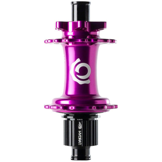 Industry Nine Hydra 2 Classic Rear Hub - 12 x 148mm 6-Bolt Micro Spline Purple 28H