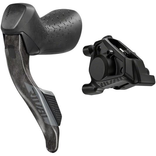 SRAM Rival eTap AXS HRD Shift/Brake Lever Hydraulic Disc Caliper - Left/Front Flat Mount 20mm Offset 950mm Hose BLK E1