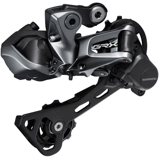 Shimano GRX RD-RX817 Rear Derailleur - 11-Speed Long Cage BLK With Clutch Di2 For 1x