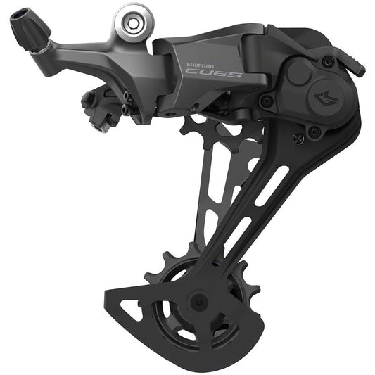 Shimano CUES RD-U6000-GS Rear Derailleur - 10/11-Speed Shadow Plus Design Direct Attach Medium Cage BLK