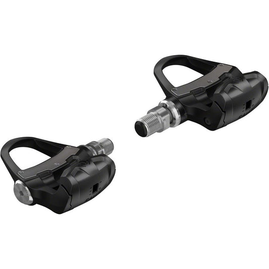 Garmin Rally RS200 Power Meter Pedals - Single Sided Clipless Composite 9/16" BLK Pair Dual-Sensing Shimano SPD-SL