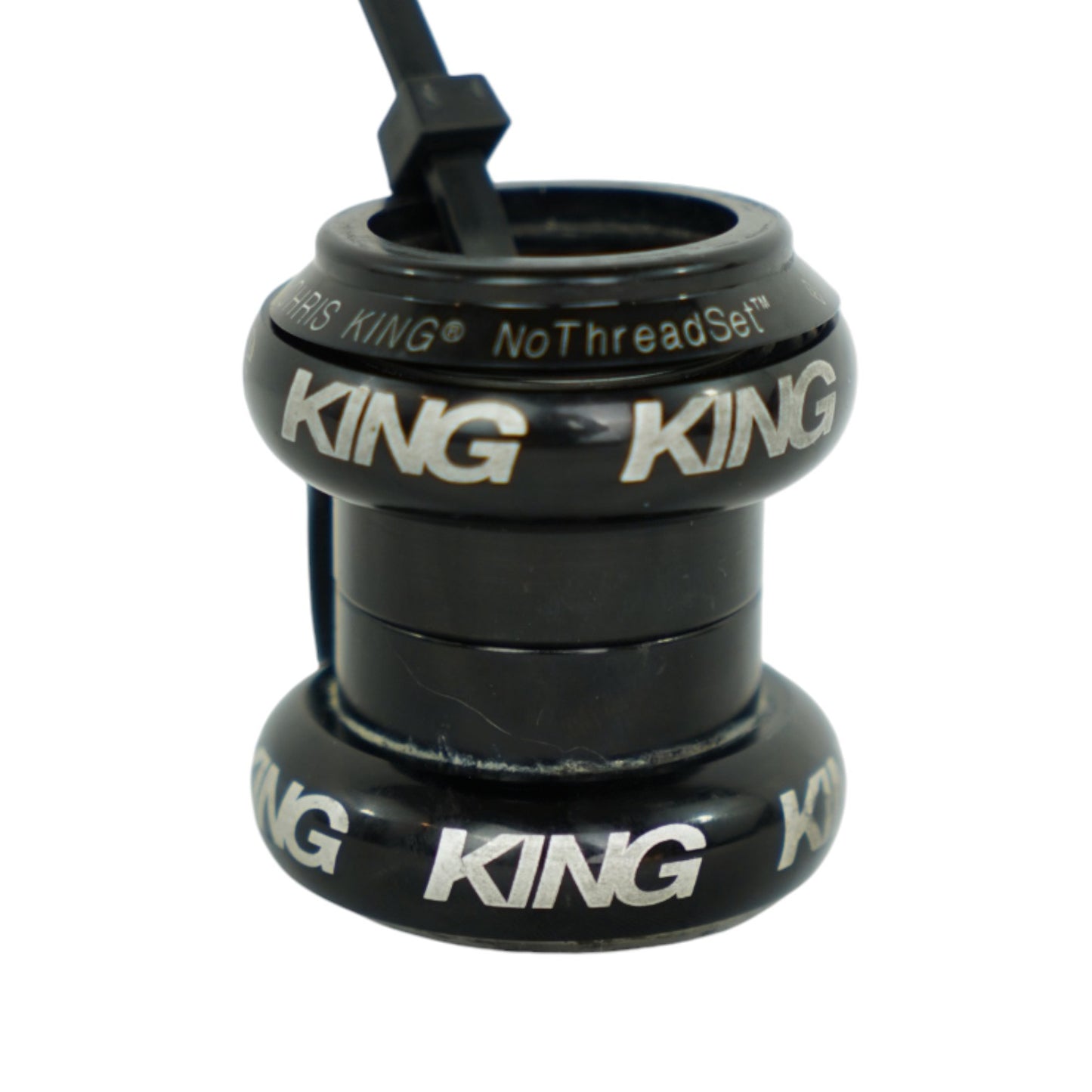 Chris King 1" NoThreadset Black