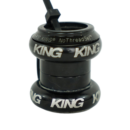 Chris King 1" NoThreadset Black