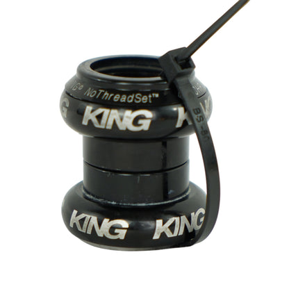 Chris King 1" NoThreadset Black