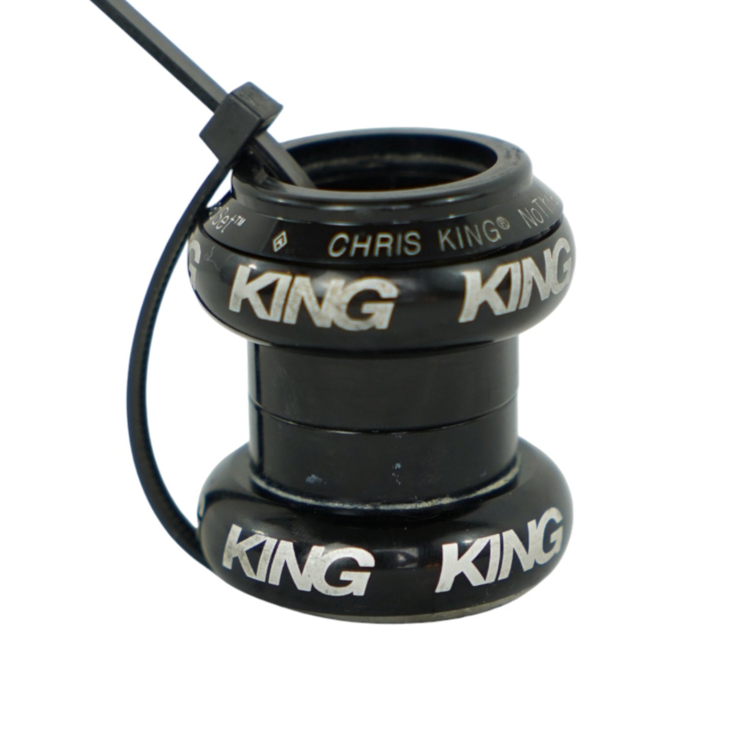 Chris King 1" NoThreadset Black