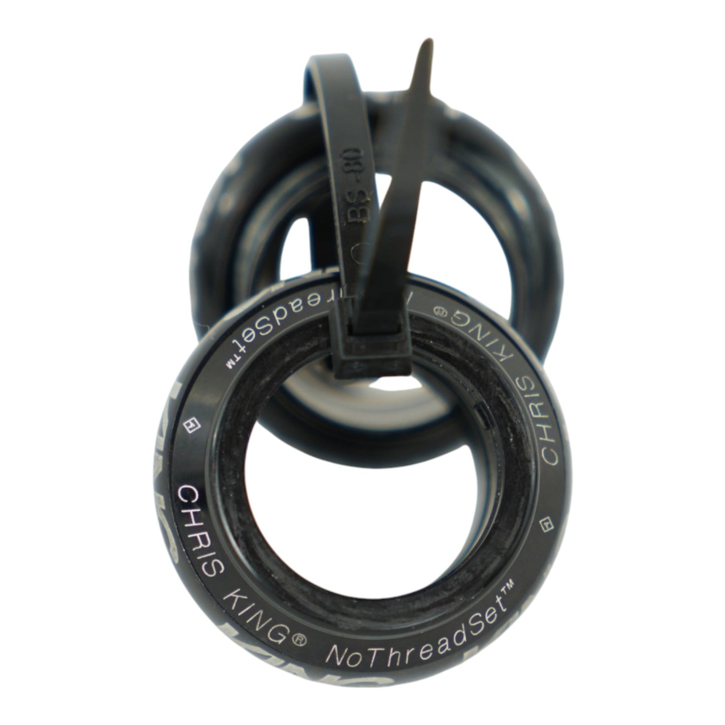Chris King 1" NoThreadset Black